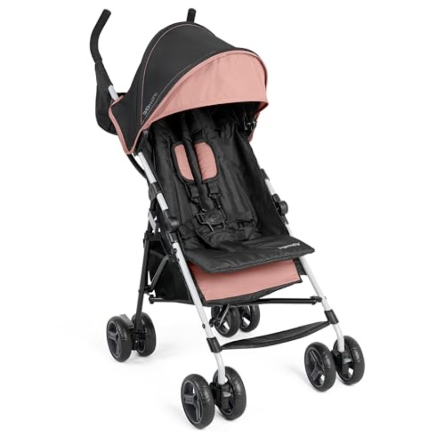 Travel Umbrella Compact - Travel umbrella stroller in dusty rose