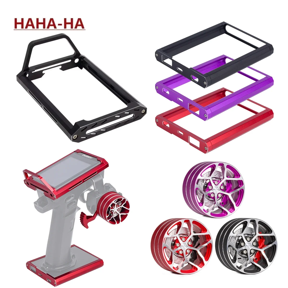 Travel Accessories Car - CNC Aluminum Transmitter Protector Frame Bracket