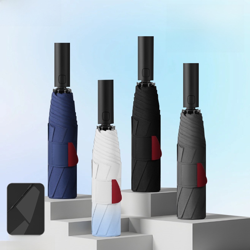 Travel Umbrella Compact - Automatic Memory Sunshade Umbrella UV Protection