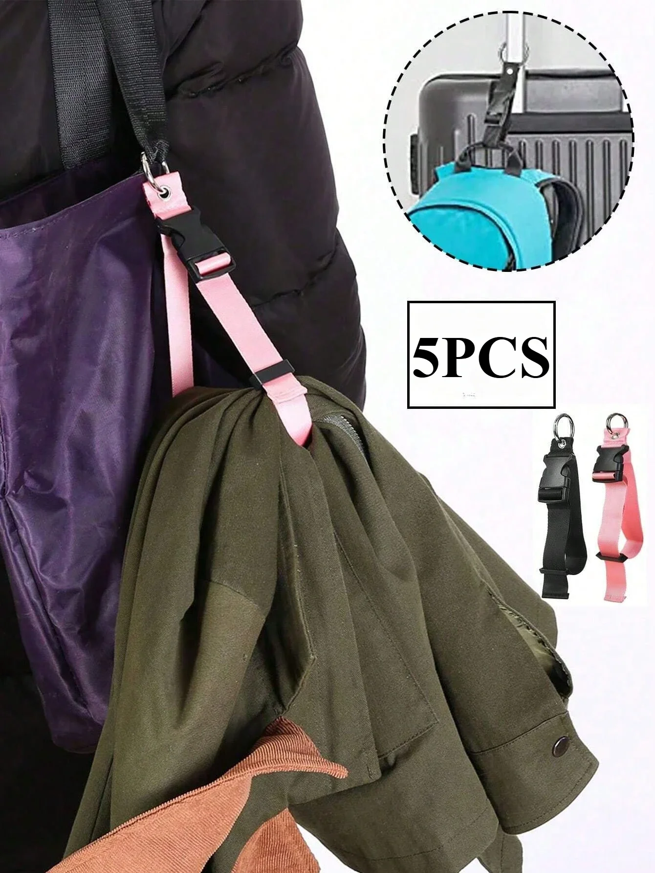 Travel Accessories For Japan - Portable Anti-Theft Luggage Strap Durable Outdoor