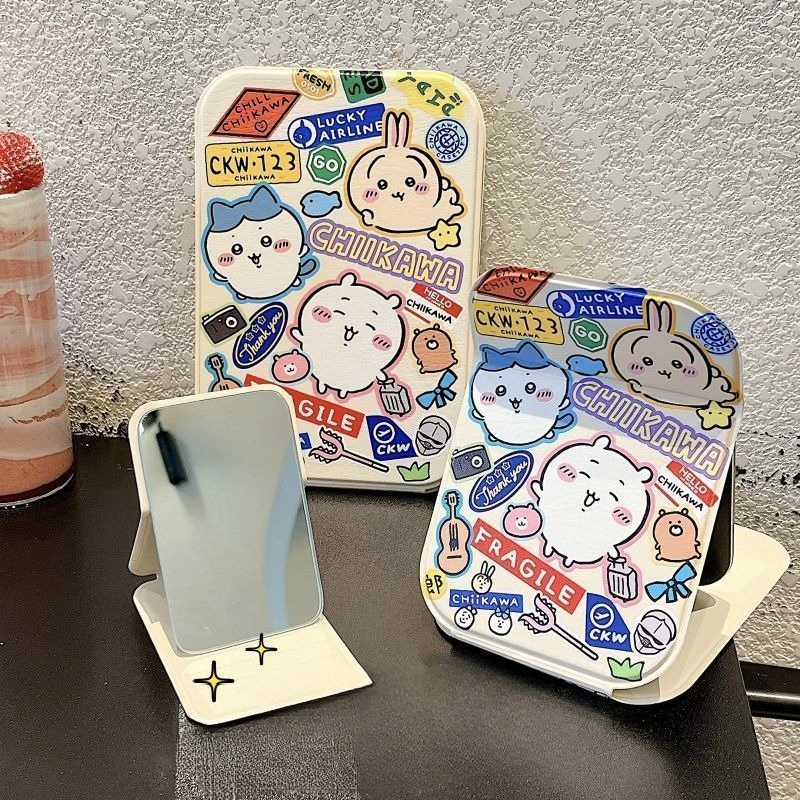 Travel Accessories Girls - Ckw Foldable Makeup Mirror Cute Usagi