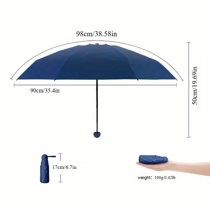 Compact Travel Mini Umbrella U - Travel Umbrella Compact recensione e prezzo