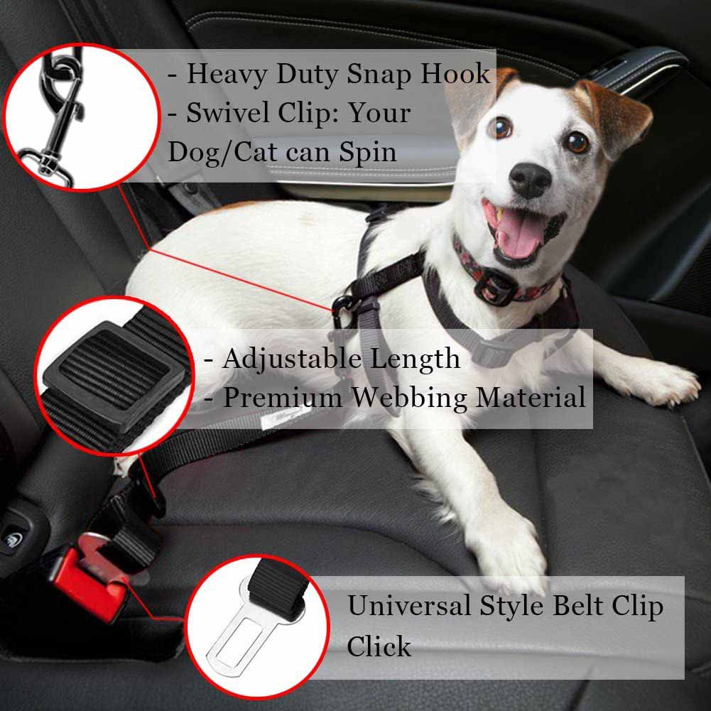 Car Seat Belt Pet Dog Leash Ad - Travel Accessories Dropshipping recensione e prezzo
