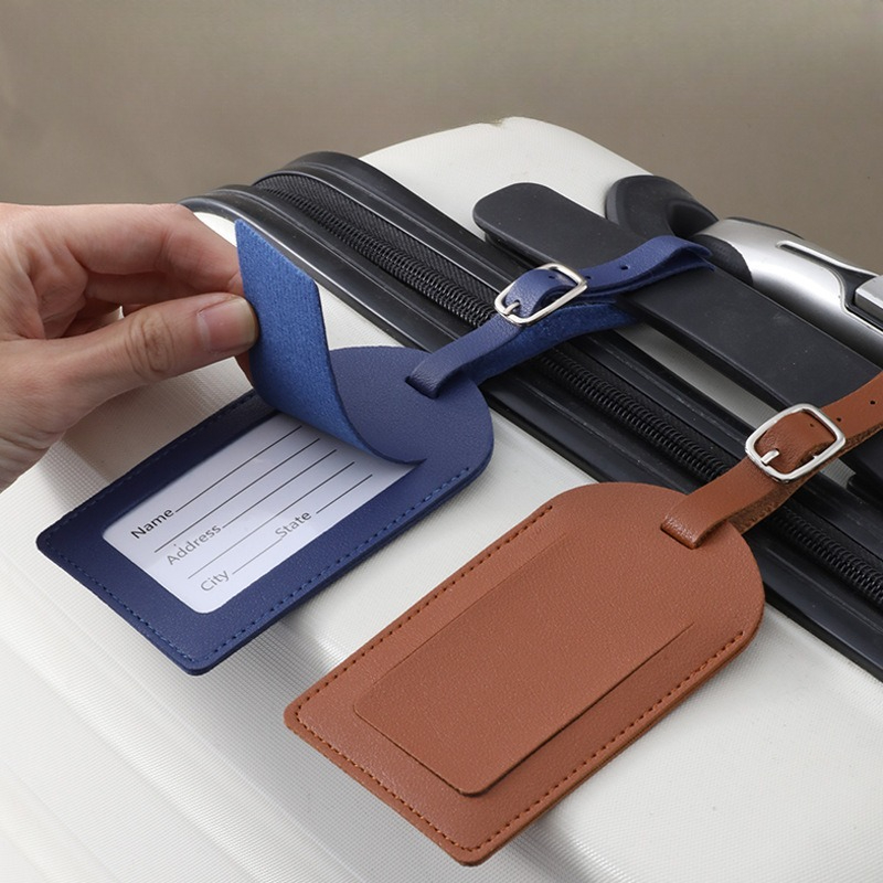 Women Men Luggage Tags PU Leat - Travel Accessories Sale recensione e prezzo