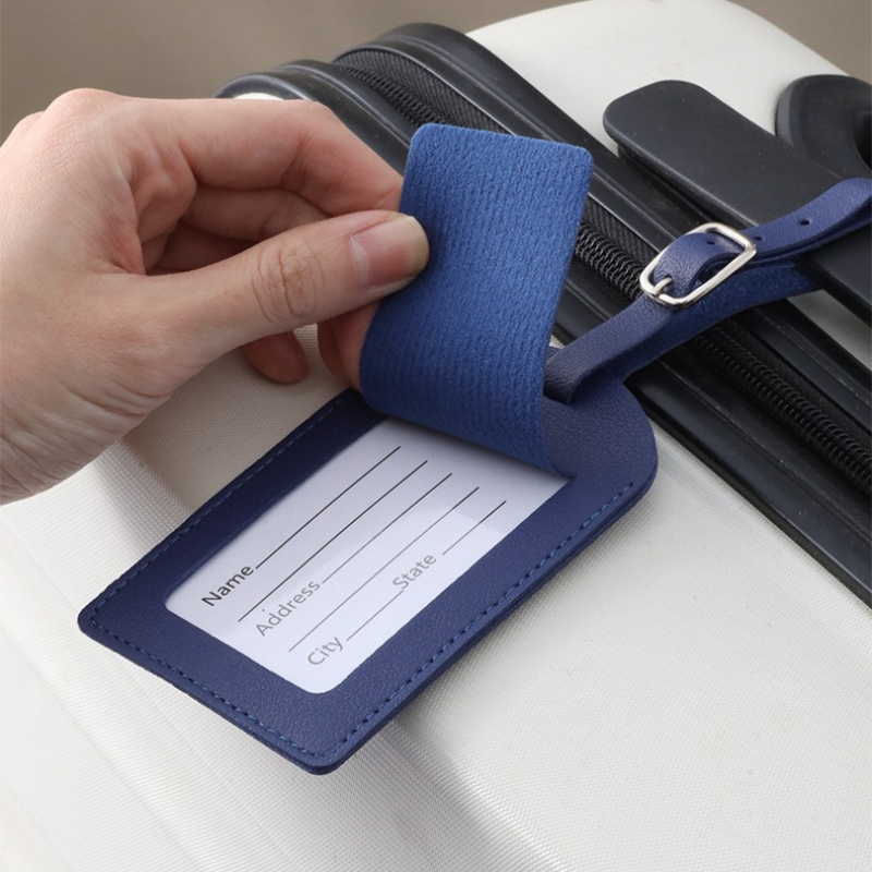 Women Men Luggage Tags PU Leat - Travel Accessories Sale recensione e prezzo