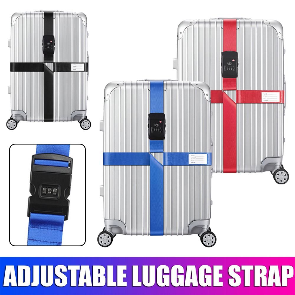 Adjustable Travel Suitcase Ban - Travel Lock Tsa Approved recensione e prezzo