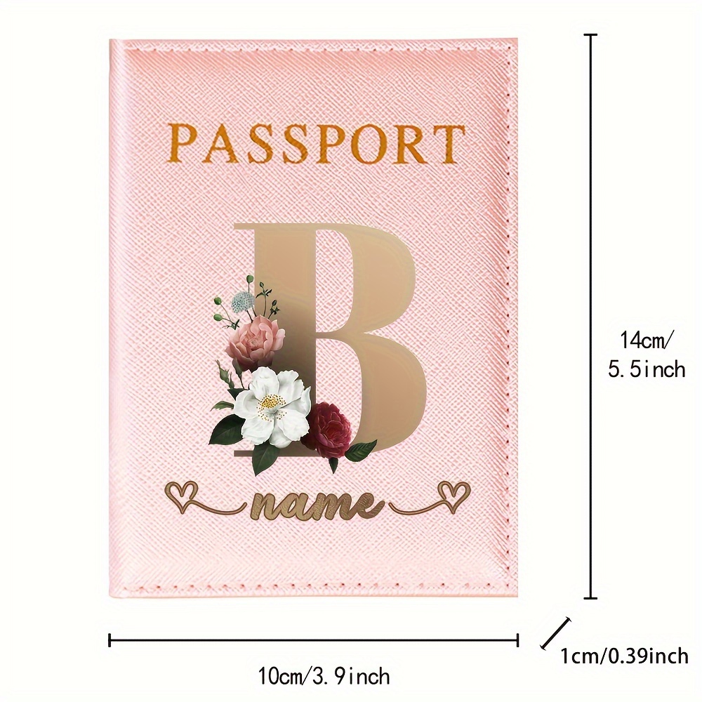 Personalized Name/Text Synthet - Travel Accessories Passport Holder recensione e prezzo