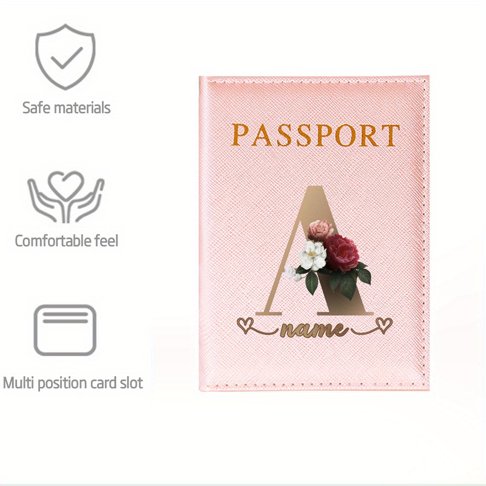 Personalized Name/Text Synthet - Travel Accessories Passport Holder recensione e prezzo