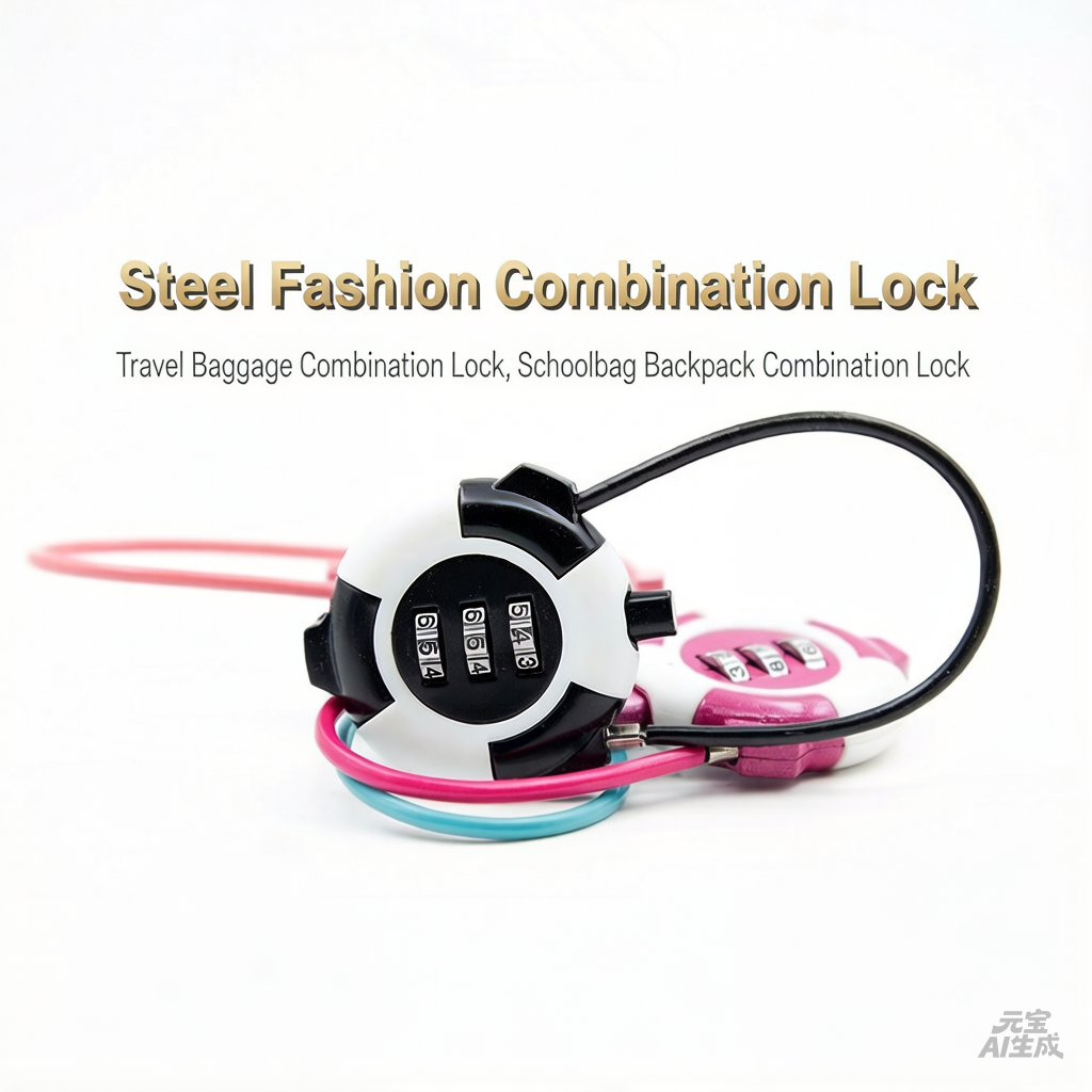3 Digit Combination Cable Lock - Travel Lock Tsa Approved recensione e prezzo