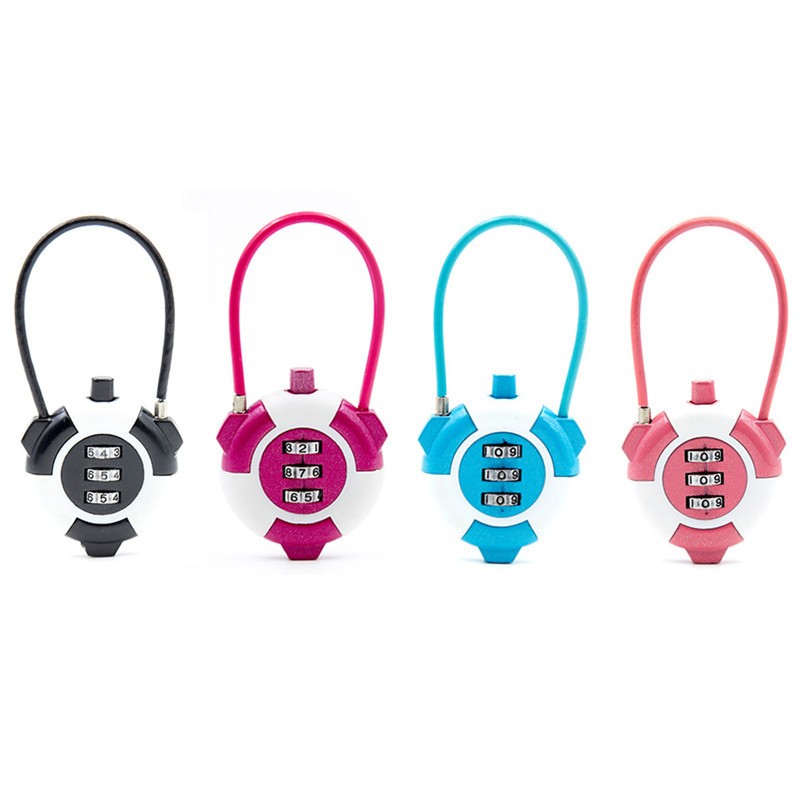 3 Digit Combination Cable Lock - Travel Lock Tsa Approved recensione e prezzo