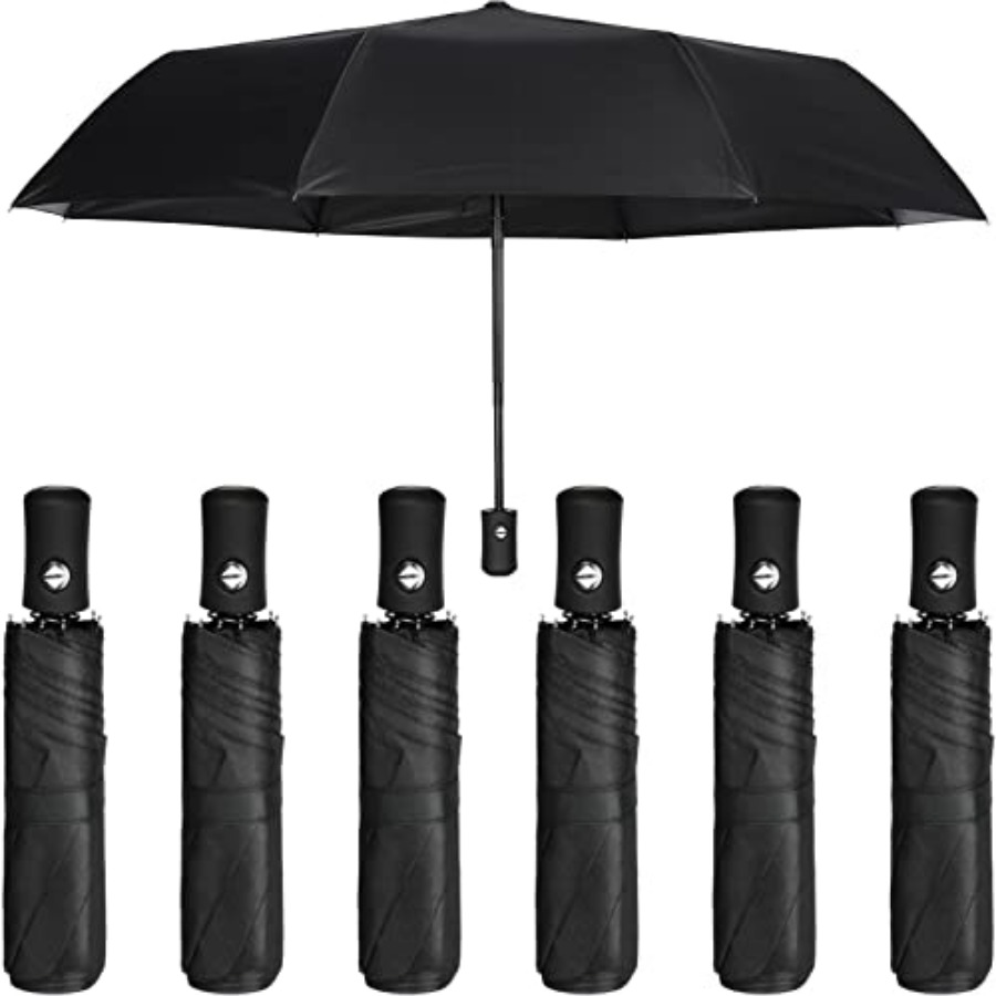 6 Pcs Travel Compact Umbrella  - Travel Umbrella Compact recensione e prezzo