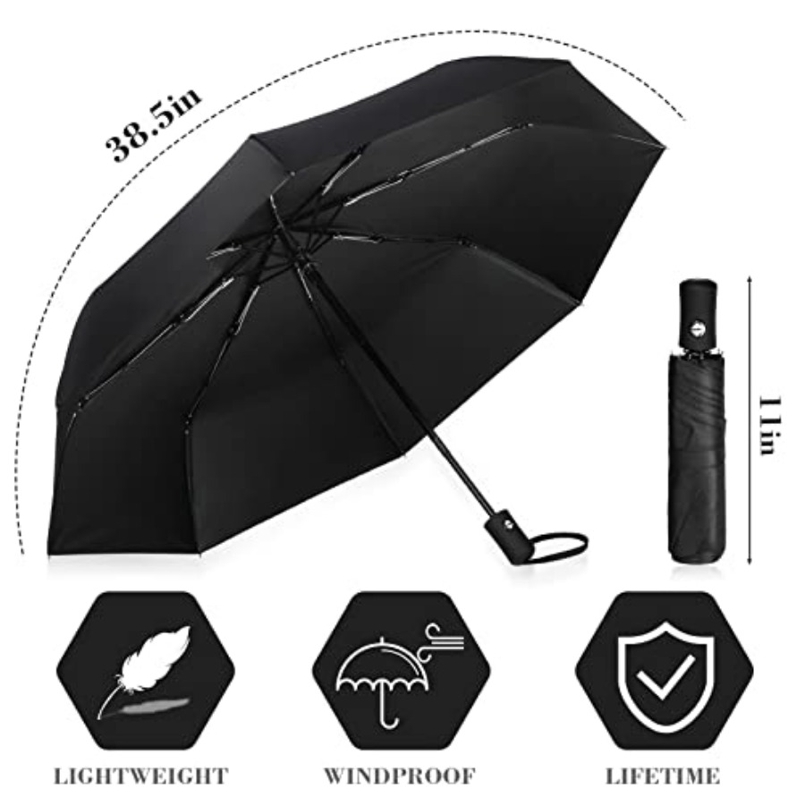 6 Pcs Travel Compact Umbrella  - Travel Umbrella Compact recensione e prezzo