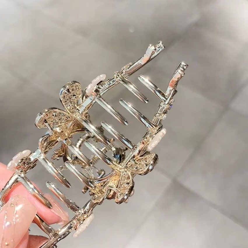 1 Pcs Metal Hair Claw Pearl Ha - Travel Accessories Girls recensione e prezzo