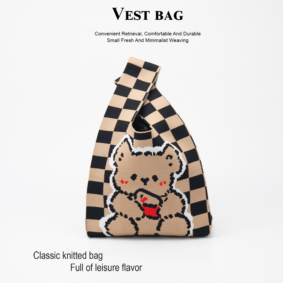 Cute Knitted Handbag for Girls - Travel Accessories 2022 recensione e prezzo