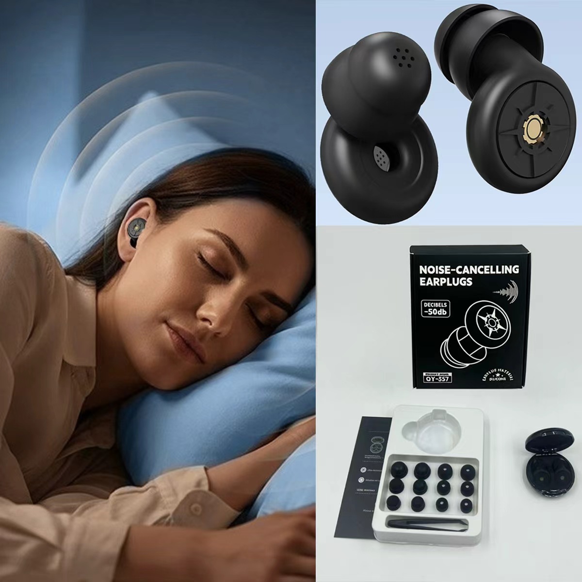 1 Set of New Noise-Cancelling  - Earplug Set Foam recensione e prezzo