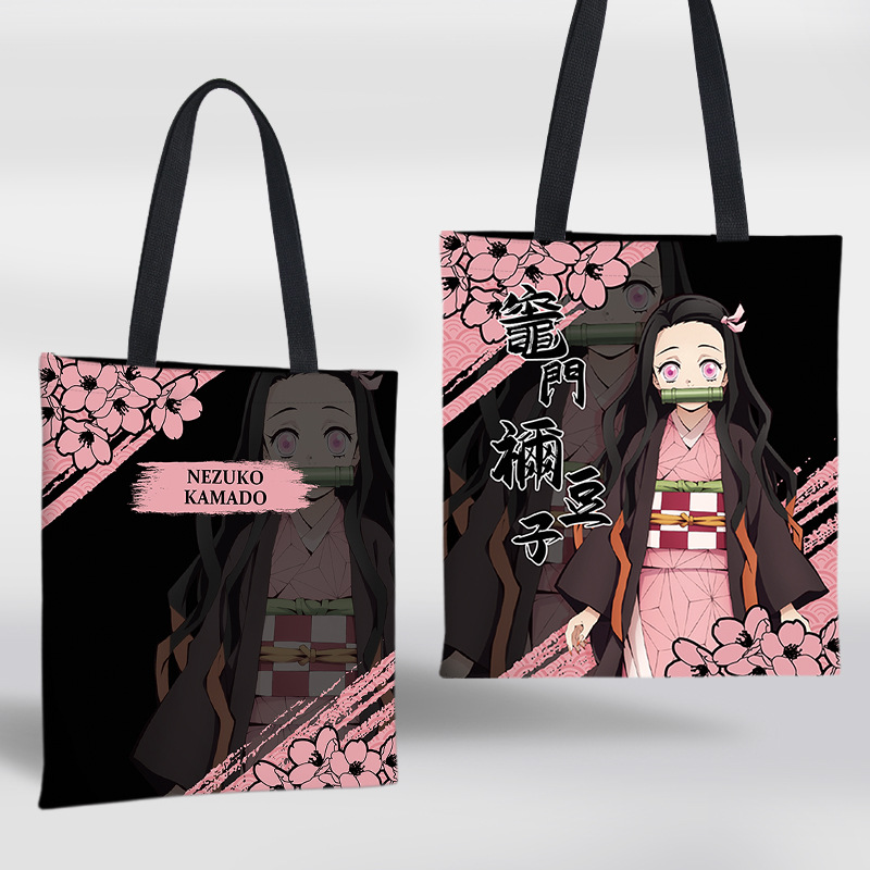 Cute Anime Tote Bag Demon Slay - Travel Accessories For Japan recensione e prezzo
