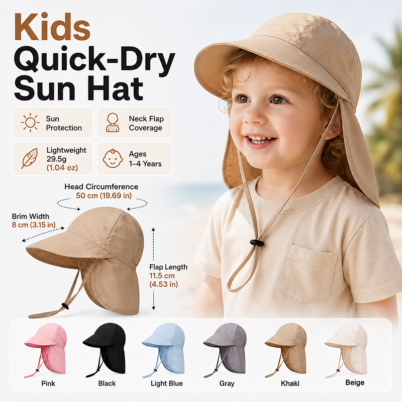 Quick Dry Baby Hats Summer Thi - Travel Accessories Girls recensione e prezzo