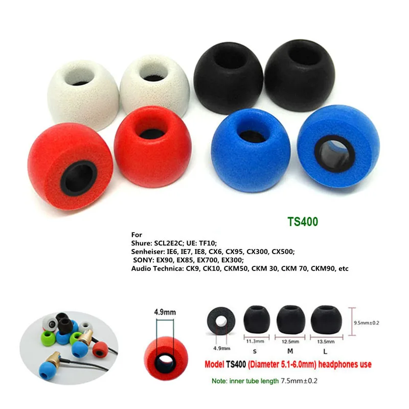 10Pairs Memory Foam Eartips TS - Earplug Set Foam recensione e prezzo