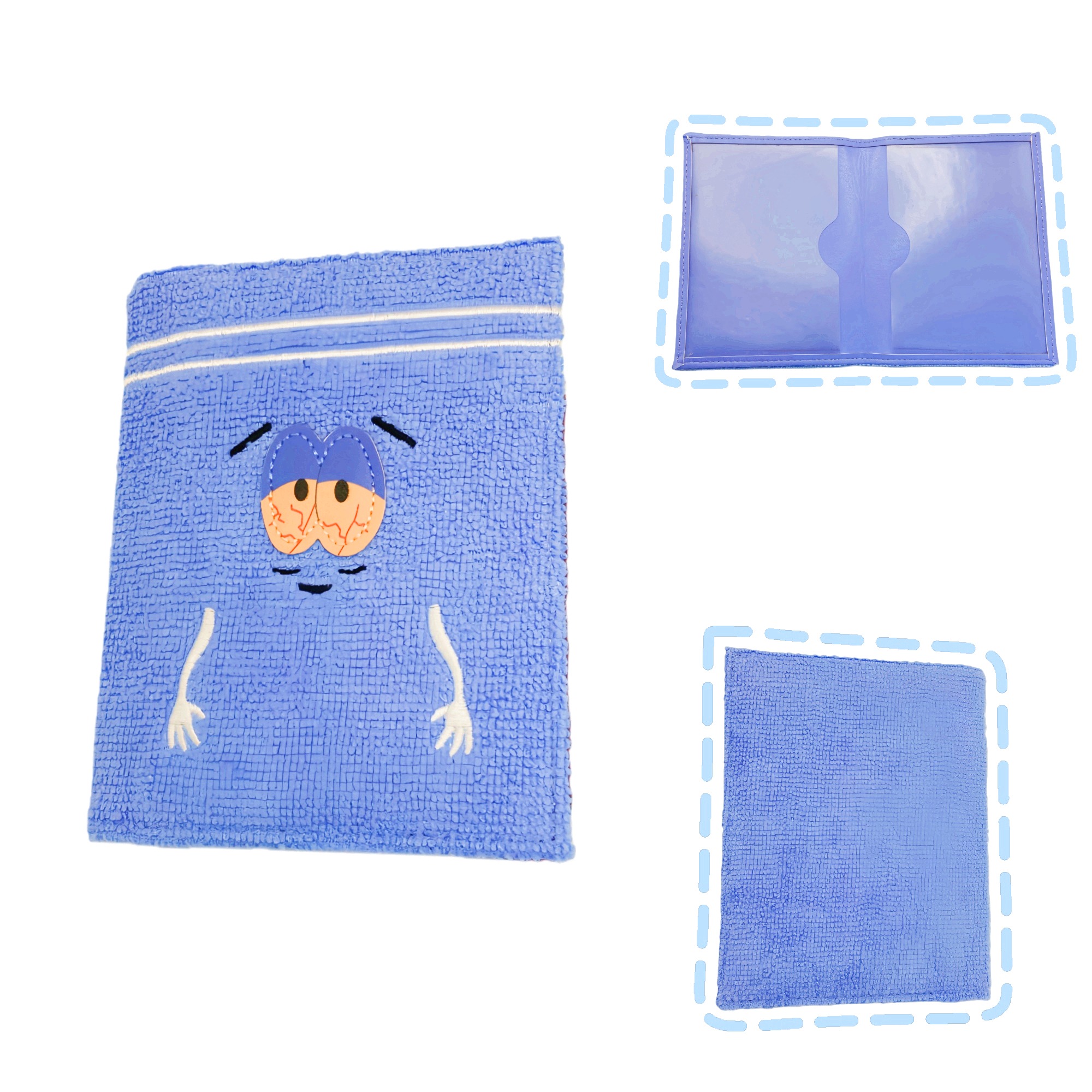 Terry Cloth Passport Holder, S - Travel Accessories Passport Holder recensione e prezzo