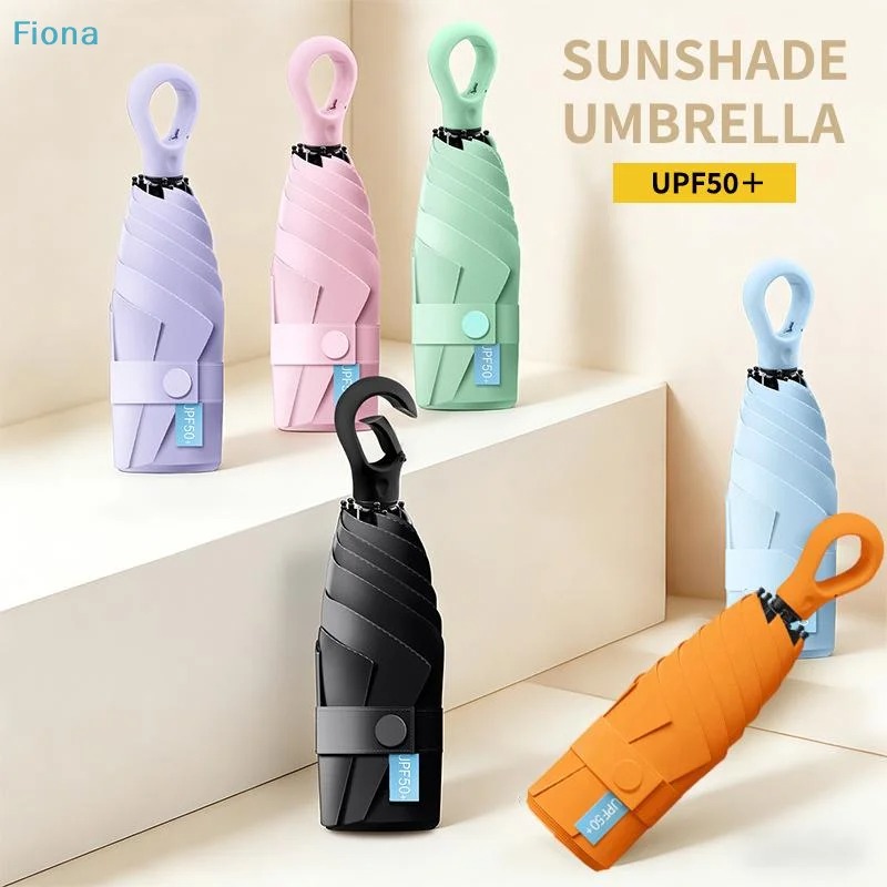6 Ribs UPF50+ UV Protection Fo - Travel Umbrella Compact recensione e prezzo