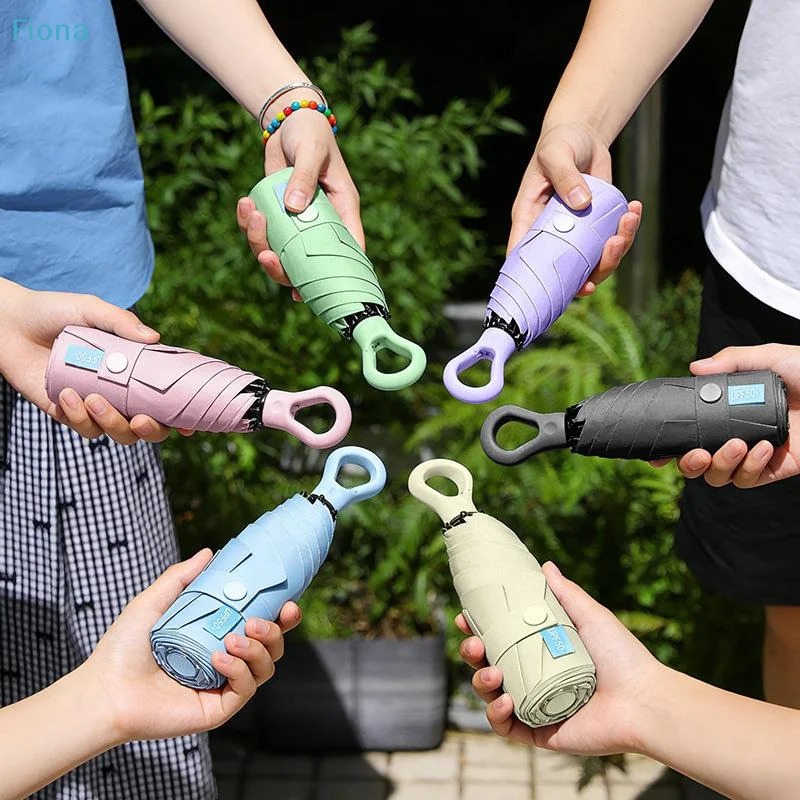 6 Ribs UPF50+ UV Protection Fo - Travel Umbrella Compact recensione e prezzo
