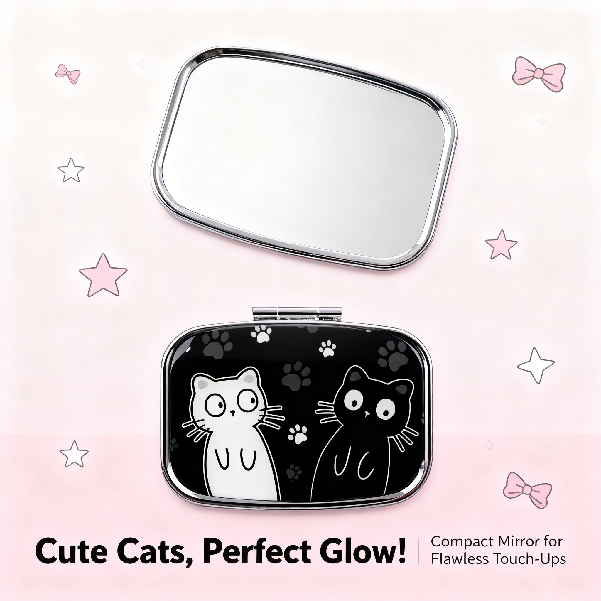 Cartoon Black And White Cat Tr - Travel Accessories For Japan recensione e prezzo