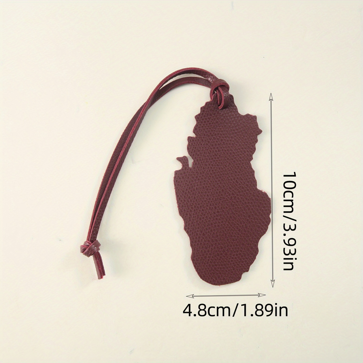 Qatar Map PU Leather Charm - E - Travel Accessories Qatar recensione e prezzo