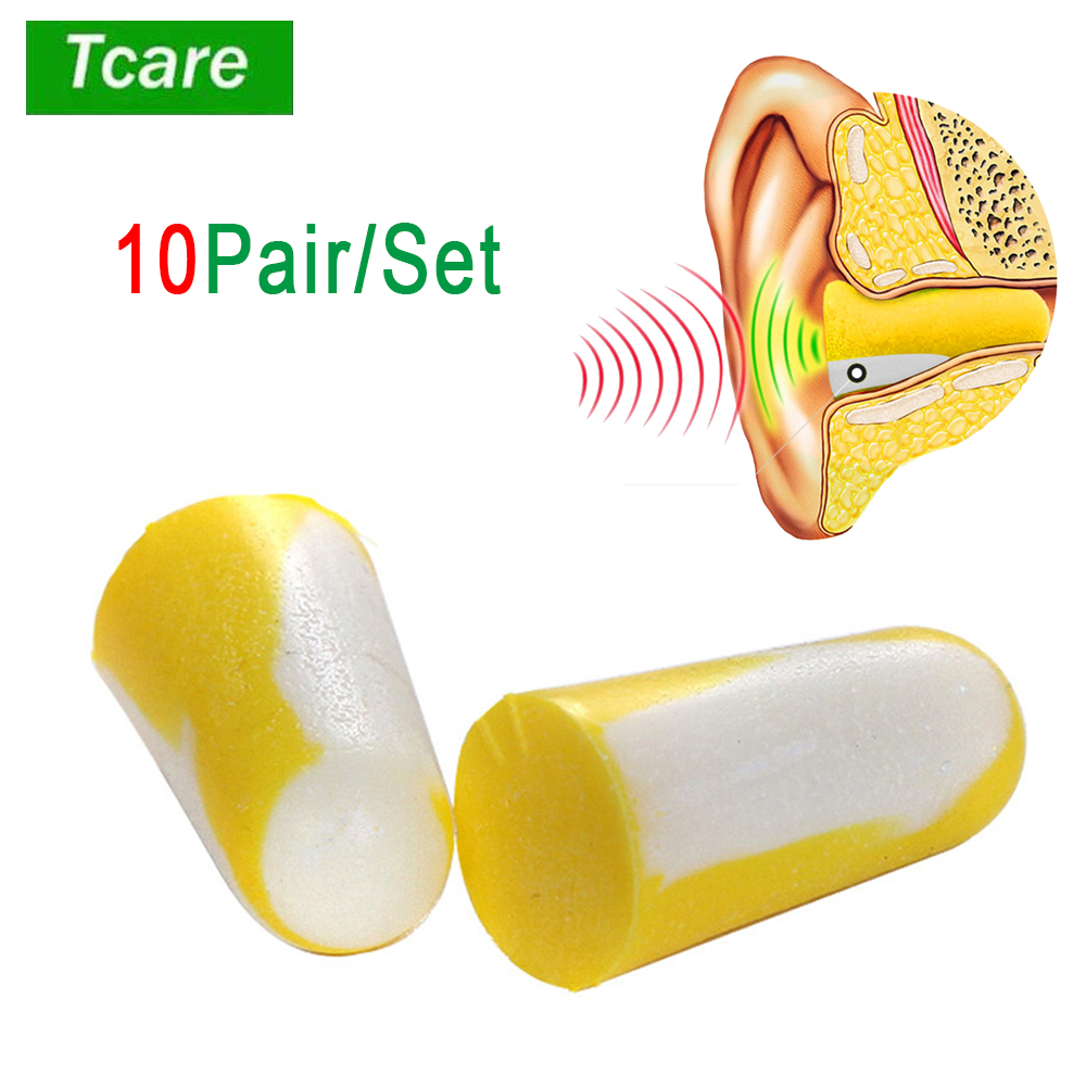 Tcare 10Pair/Set Ultra Soft Fo - Earplug Set Foam recensione e prezzo