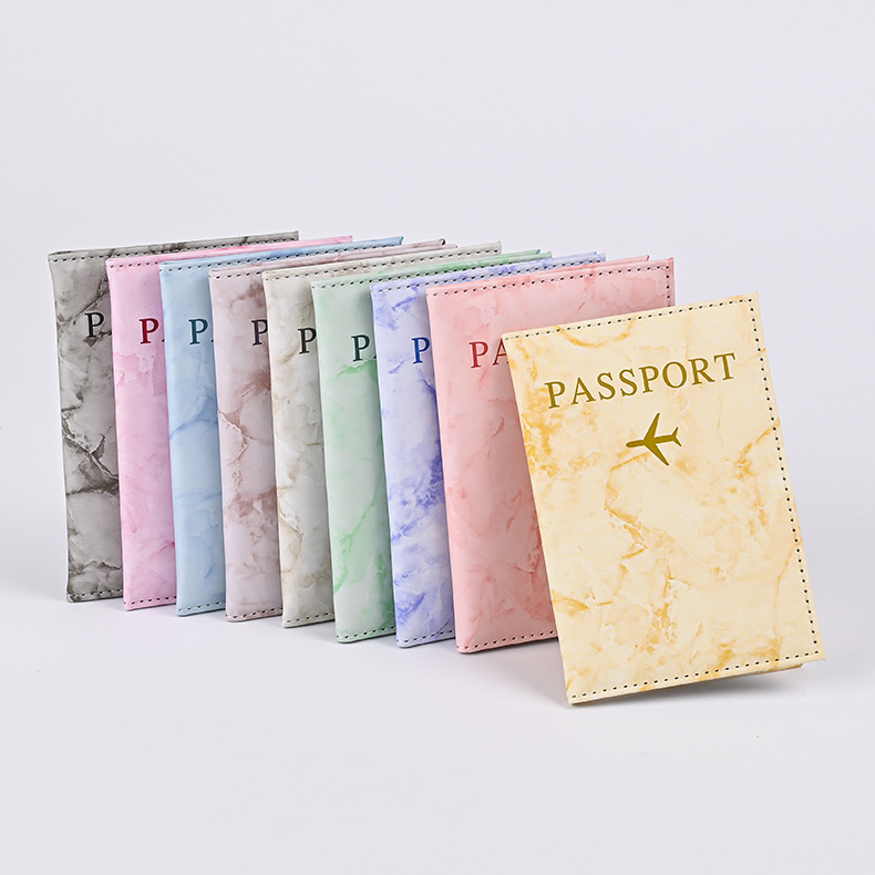 Macaron Color Marble Pattern P - Travel Accessories Passport Holder recensione e prezzo