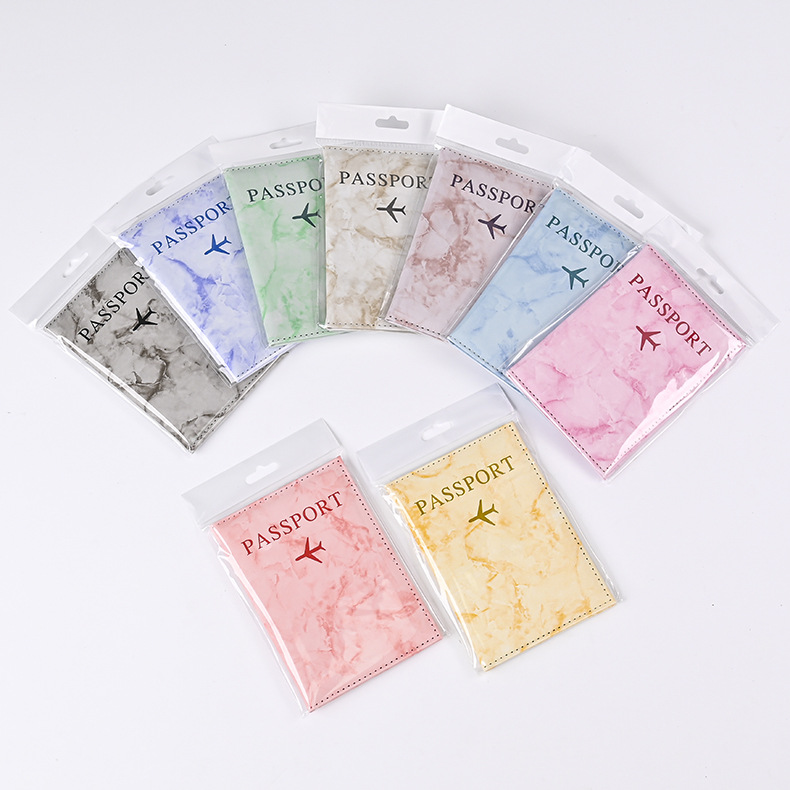 Macaron Color Marble Pattern P - Travel Accessories Passport Holder recensione e prezzo