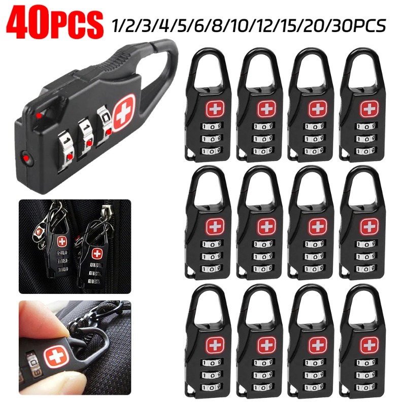 40-1PCS Mini Security Customs  - Travel Lock Tsa Approved recensione e prezzo
