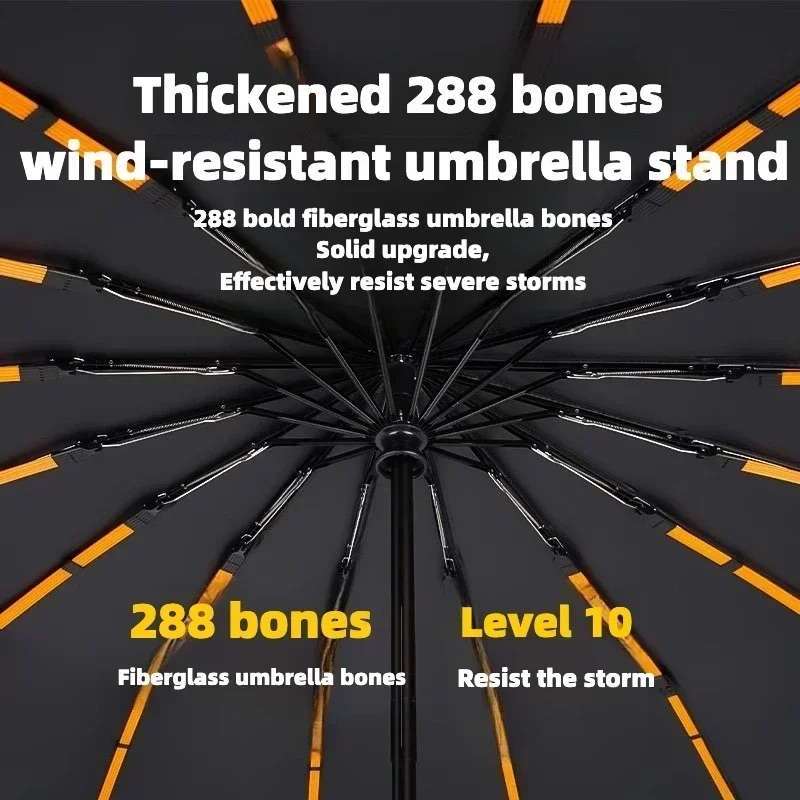 Windproof Strong Automatic Umb - Travel Umbrella Compact recensione e prezzo