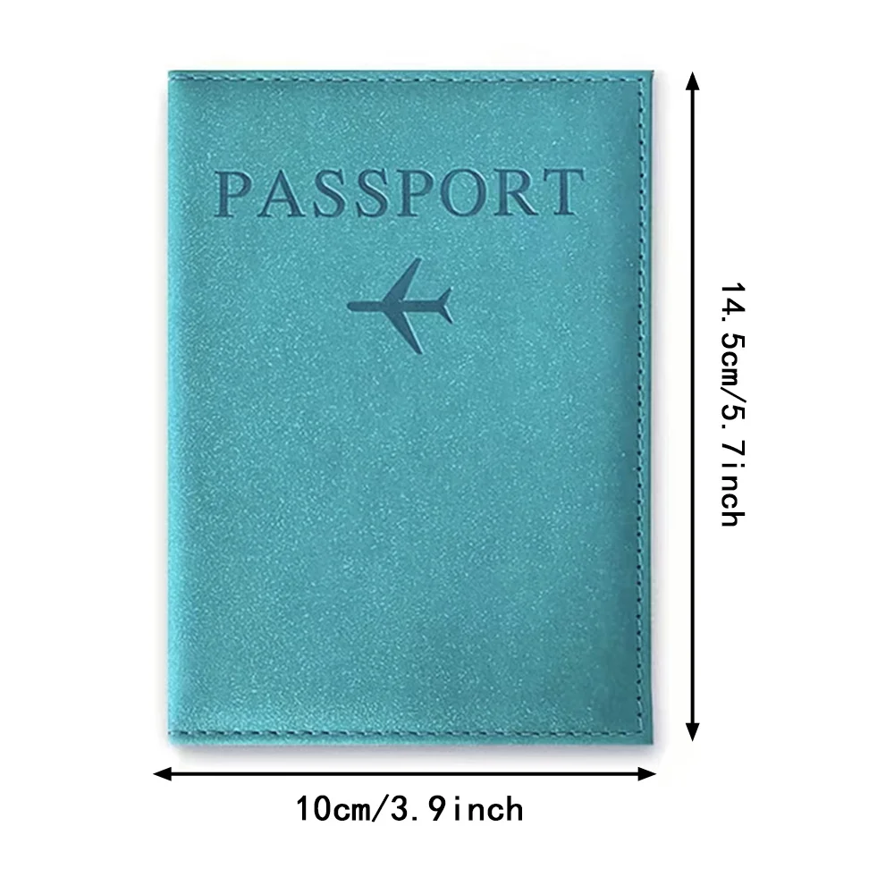 Passport Cover Blue Color Pu P - Travel Accessories Passport Holder recensione e prezzo