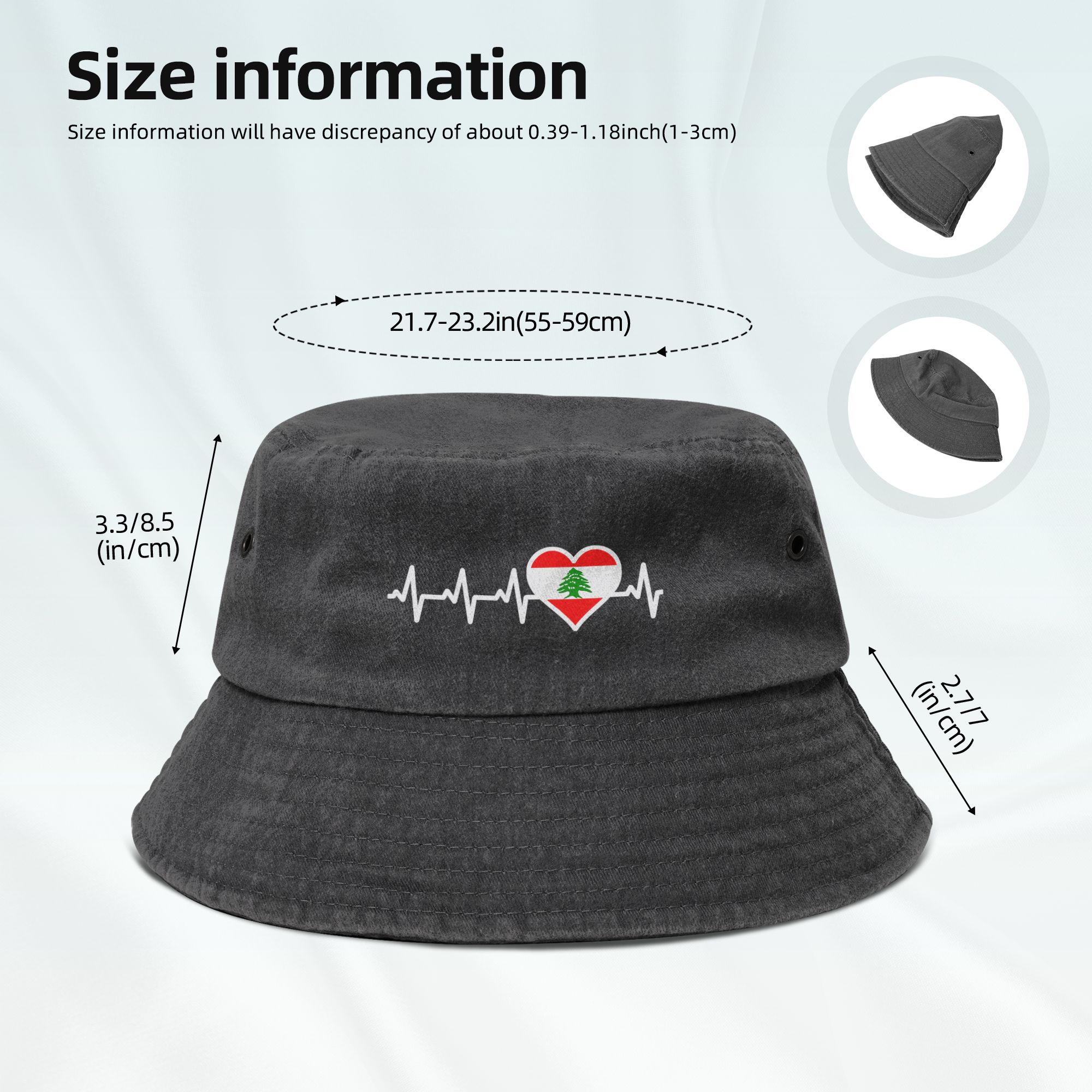 Lebanon Flag Heart Men Women B - Travel Accessories Lebanon recensione e prezzo