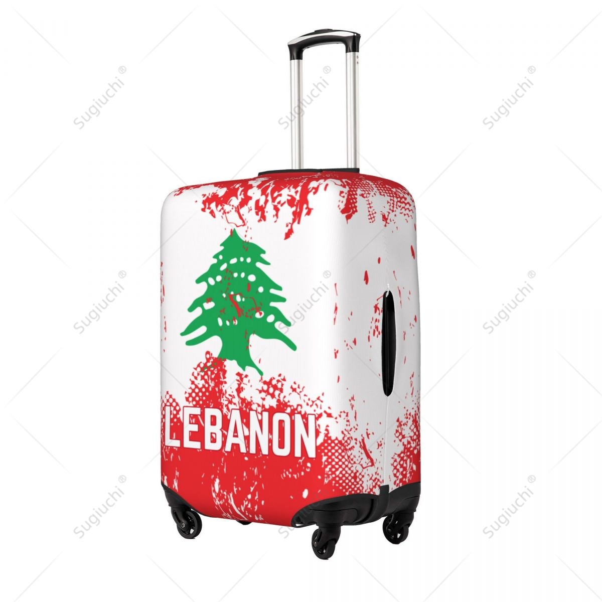 Lebanon Flag Luggage Cover Sui - Travel Accessories Lebanon recensione e prezzo