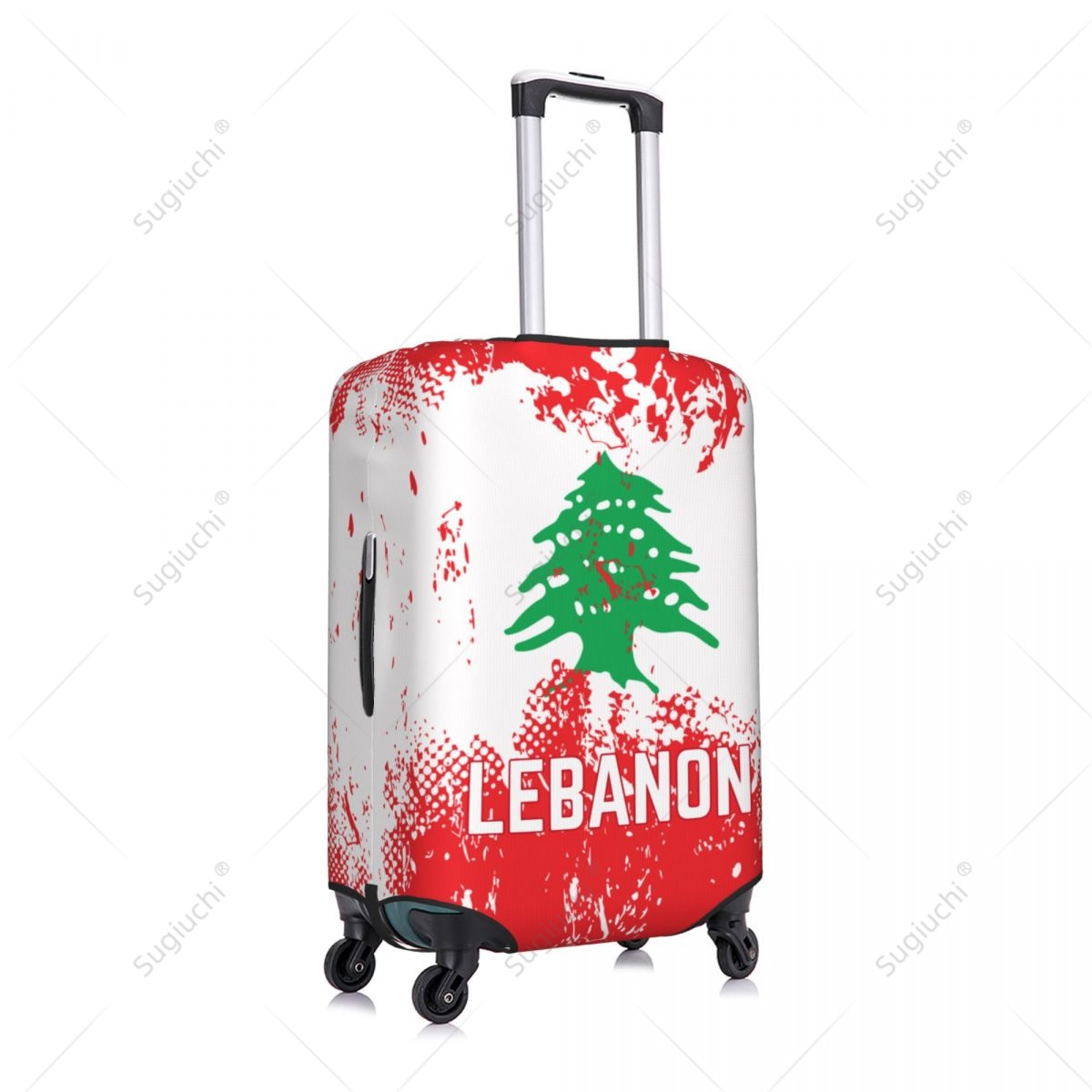 Lebanon Flag Luggage Cover Sui - Travel Accessories Lebanon recensione e prezzo