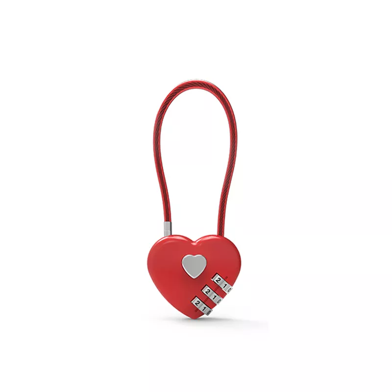 Heart Sheape Combination Lock  - Travel Lock Tsa Approved recensione e prezzo