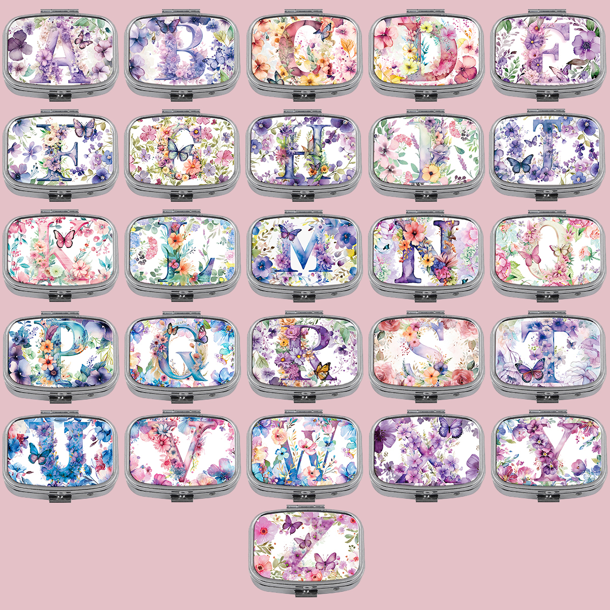 English Letter Pill Boxes Flow - Travel Accessories For Japan recensione e prezzo