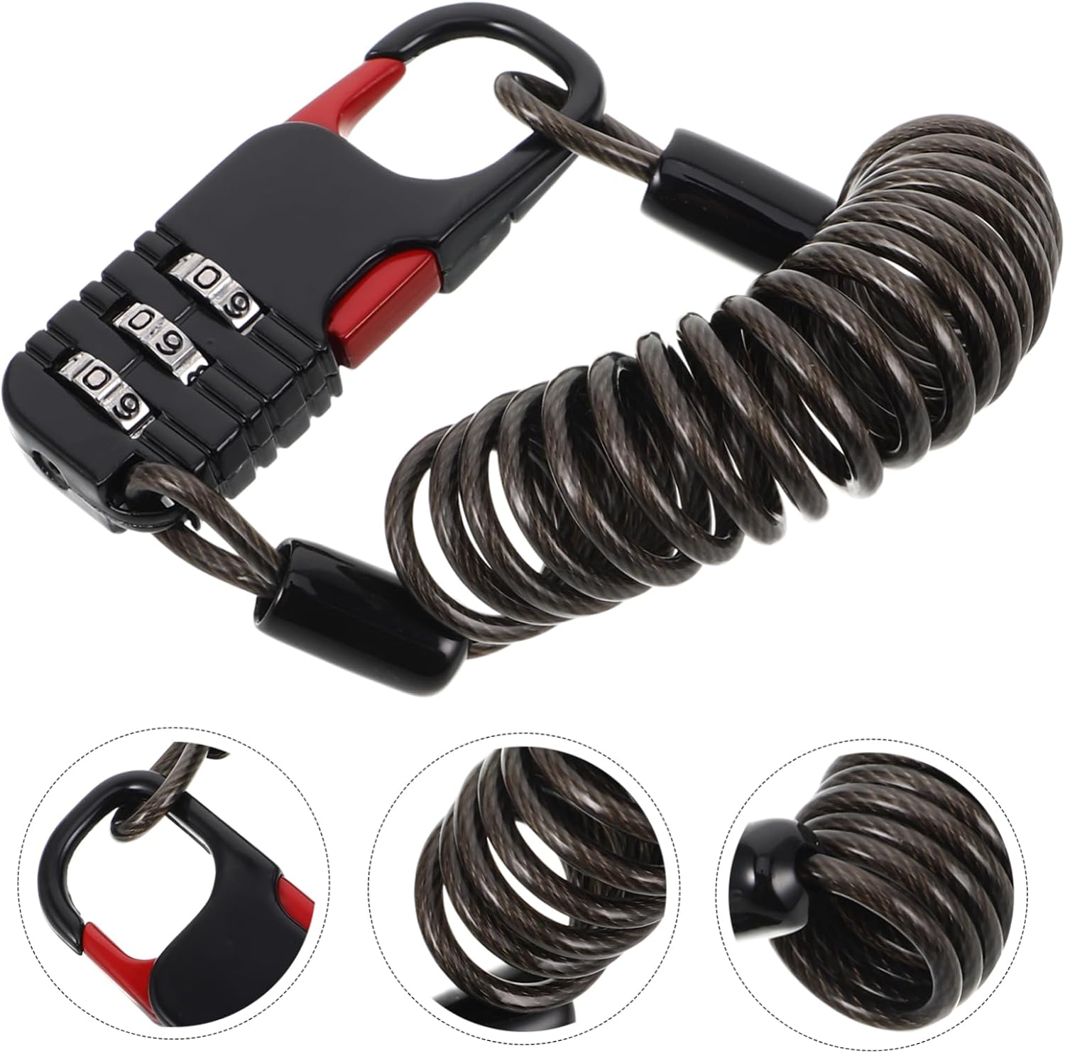 Padlock Dial 3 Digit Wire Lock - Travel Lock Tsa Approved recensione e prezzo