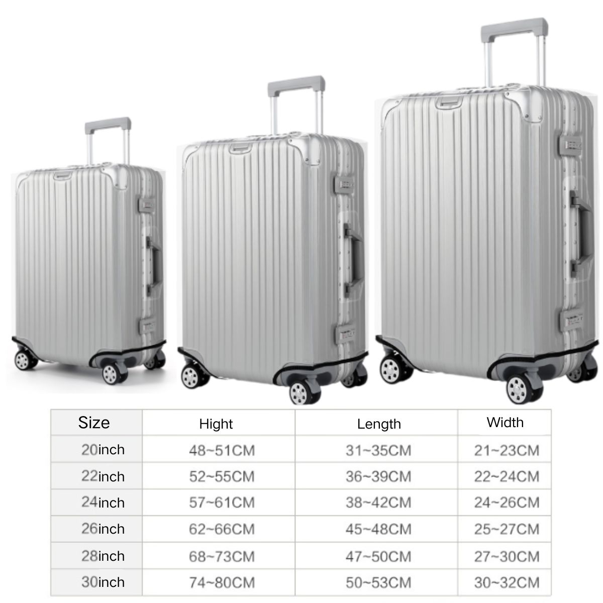 Thicken Clear Luggage Cover Pr - Travel Accessories 2022 recensione e prezzo