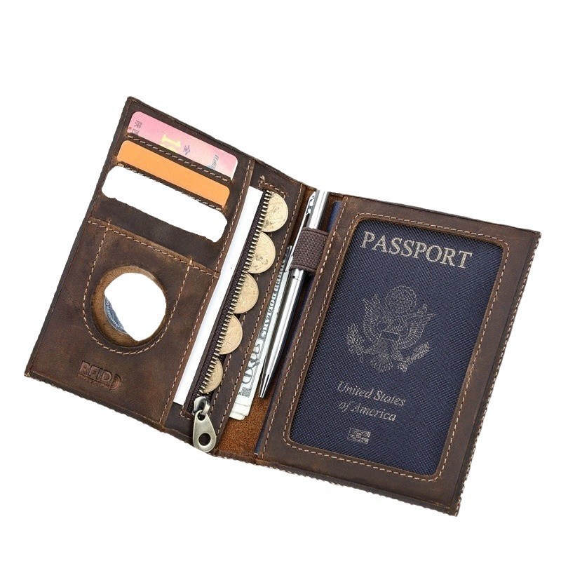 Custom Logo Genuine Leather Sl - Travel Accessories Passport Holder recensione e prezzo