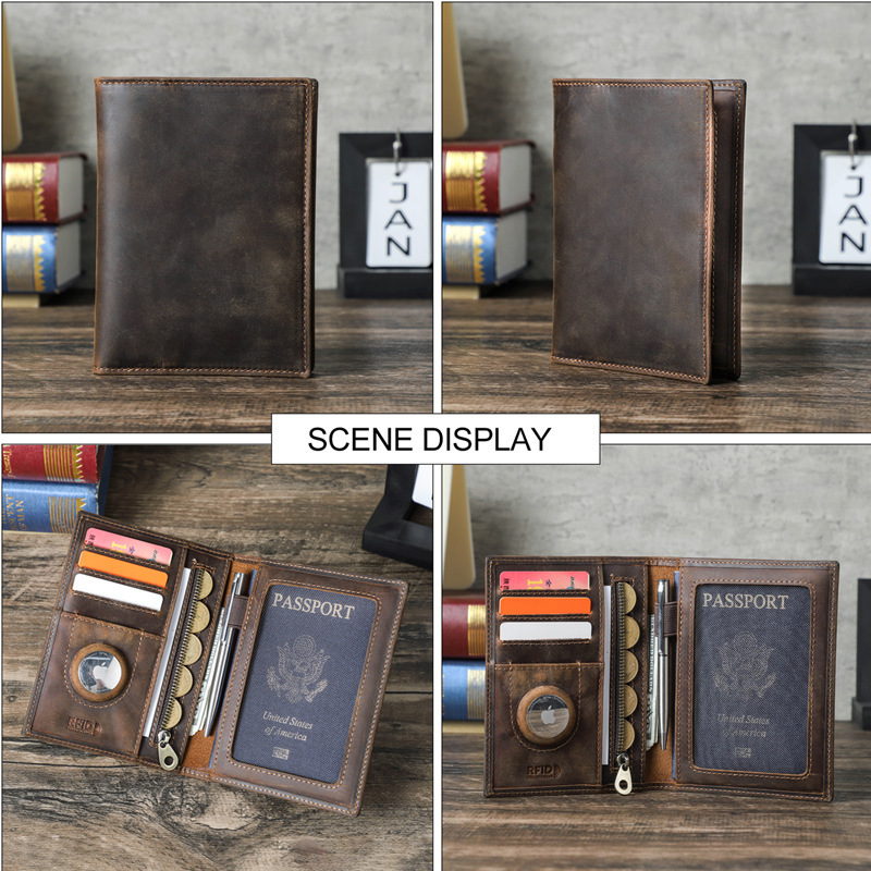 Custom Logo Genuine Leather Sl - Travel Accessories Passport Holder recensione e prezzo