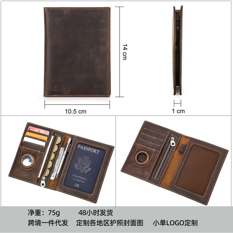 Custom Logo Genuine Leather Sl - Travel Accessories Passport Holder recensione e prezzo