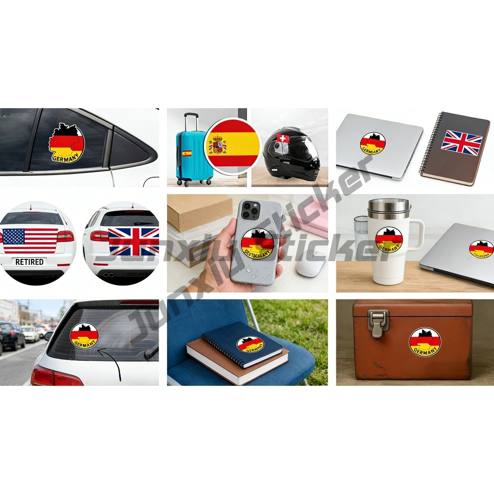 Lebanon Flag Creative Sticker  - Travel Accessories Lebanon recensione e prezzo
